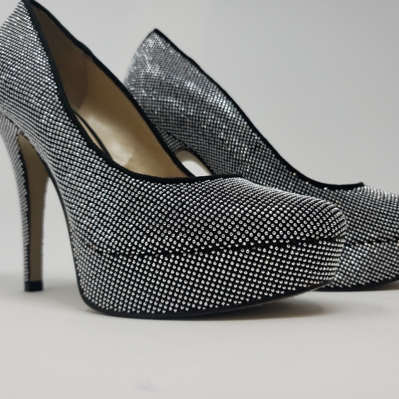 Enzo Angiolini Studded Platform Heels - Picture 4 of 12